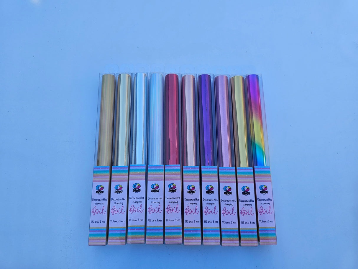 Foil Láser Rollo 19.3cm x 3m