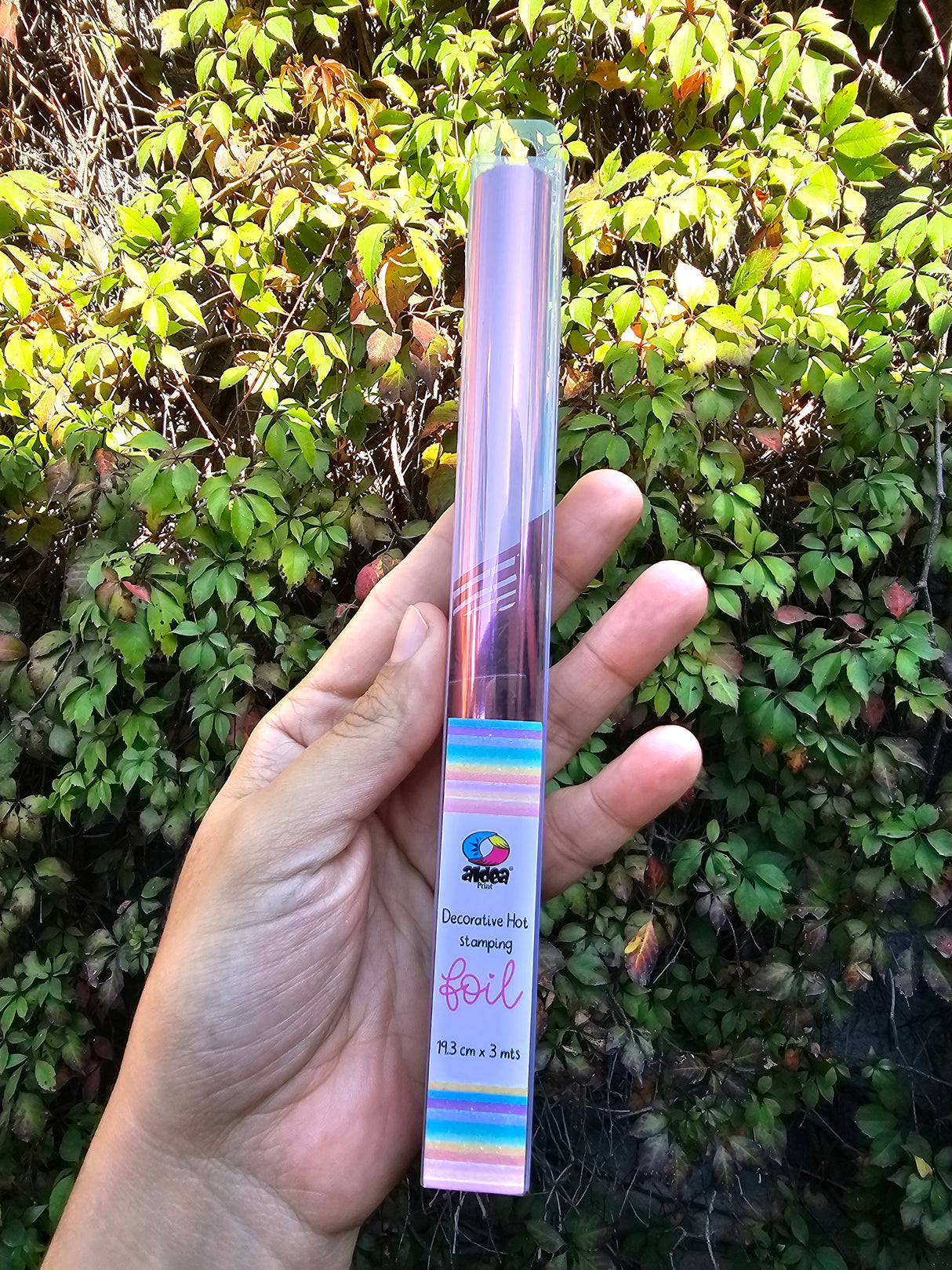 Foil Láser Rollo 19.3cm x 3m