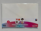 Vinil PP Adhesivo Imprimible Glossy Brillante Tabloide 11x17