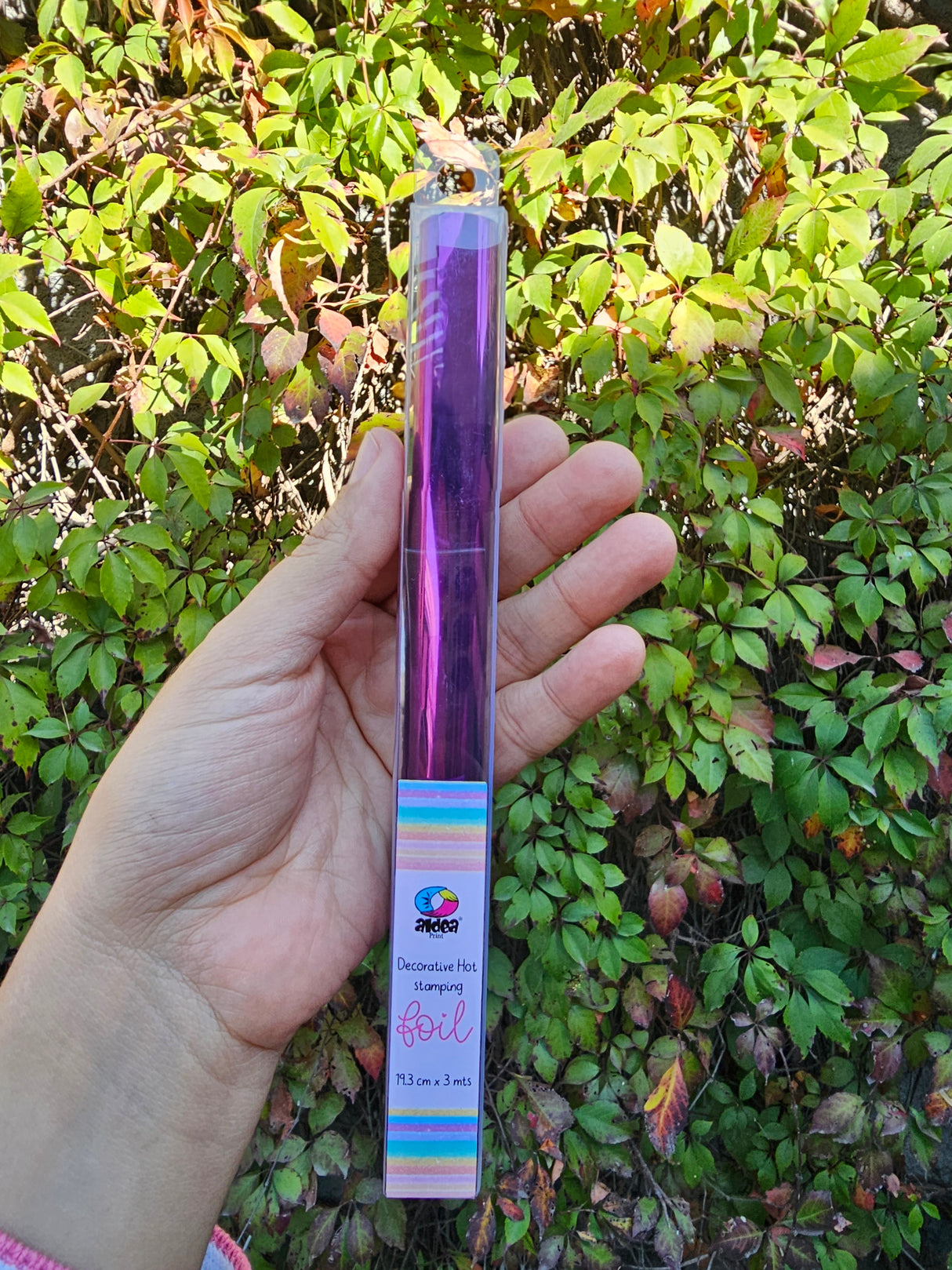 Foil Láser Rollo 19.3cm x 3m