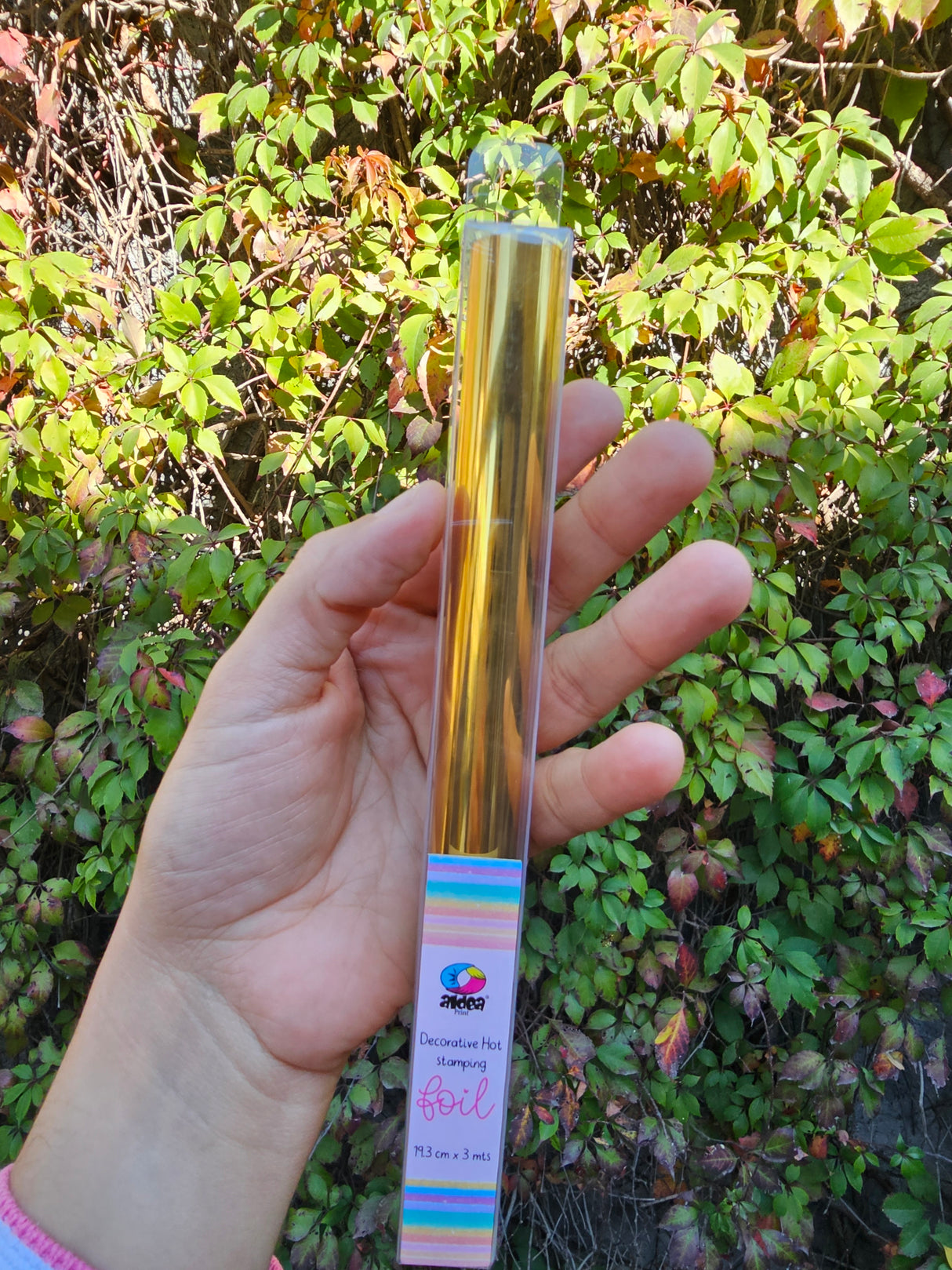 Foil Láser Rollo 19.3cm x 3m