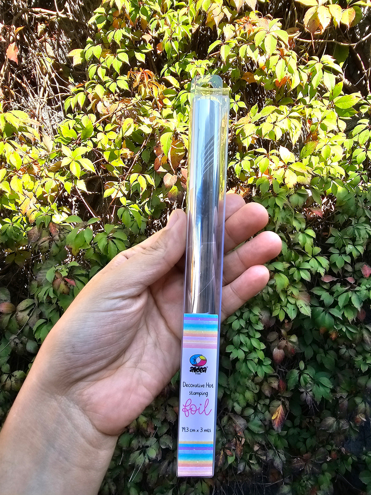 Foil Láser Rollo 19.3cm x 3m