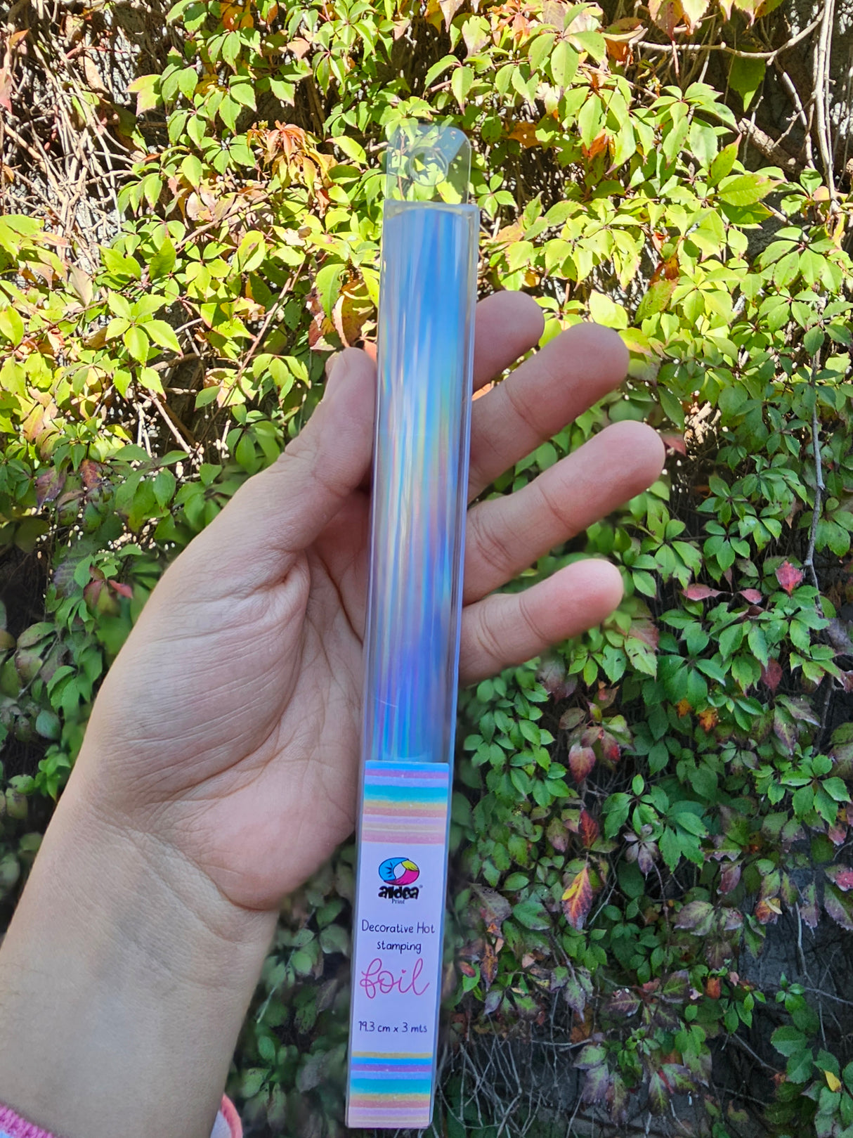 Foil Láser Rollo 19.3cm x 3m
