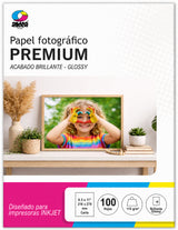 Papel fotográfico glossy brillante CARTA