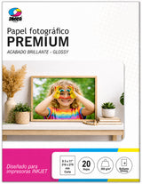 Papel fotográfico glossy brillante CARTA
