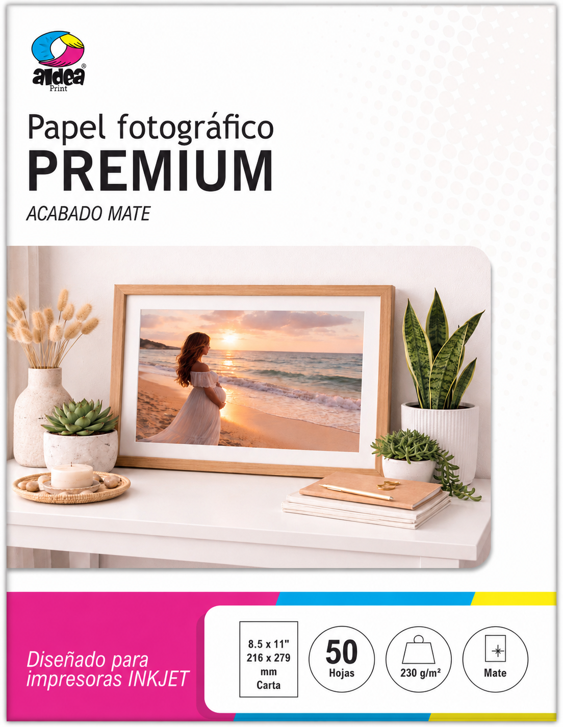 Papel fotográfico mate CARTA
