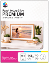 Papel fotográfico mate doble cara CARTA