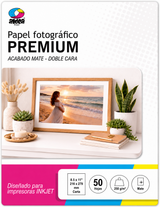 Papel fotográfico mate doble cara CARTA