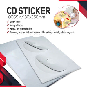 Etiquetas para CD sticker
