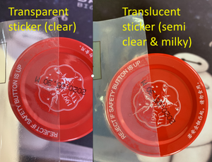 Papel adhesivo transparente A4 (Pet film 25 micron)